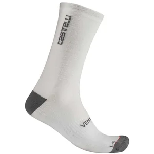 Castelli Venti Soft Merino Sokken Wit EU 36-39 Man