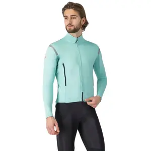 Veste Castelli Perfetto RoS 3 Bleu Céleste, Taille XXL pas cher