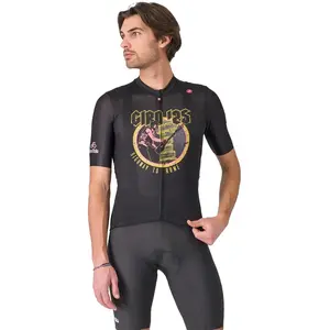 Castelli Maillot à Manches Courtes #giro Highway To Rome pas cher