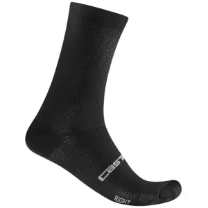 Castelli Espresso 18 Sokken Zwart EU 44-47 Man pas cher
