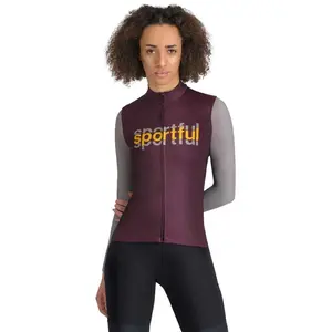 Sportful Maillot à Manches Longues Supergiara Logo Thermal pas cher