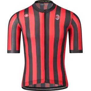 Castelli Maillot à Manches Courtes Competizione 3 Ac Milan pas cher