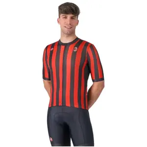 Castelli Maillot à Manches Courtes Competizione 3 Ac Milan pas cher