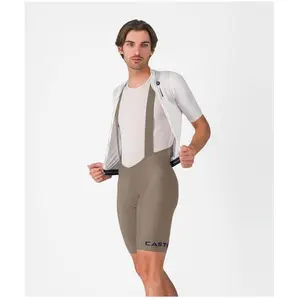 Castelli, Hommes, Pantalon de cyclisme, Competizione 2 Kit Bibshort (XL), Marron pas cher