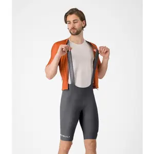 Comparateur de prix : Castelli, Hommes, Pantalon de cyclisme, Espresso 2 Bibshort (L), Gris