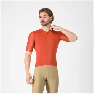 Castelli, Hommes, Maillot de cyclisme, Espresso 2 Jersey (L), Rouge, L