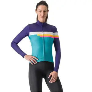 Castelli Maillot à Manches Longues Tornare pas cher