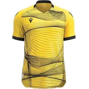 Macron Wyvern Eco Shirt Korte Mouw Heren - Geel / Zwart | Maat: 5XLVendu parbol