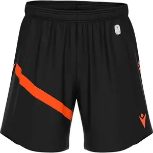 Macron Shen Eco Short Heren - Zwart / Oranje | Maat: 3XL pas cher