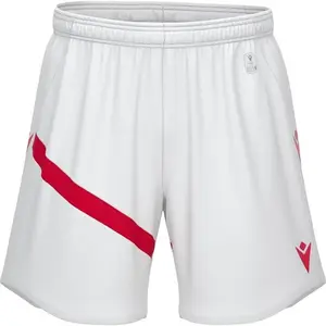 Macron Shen Eco Short Heren - Bordeaux / Wit | Maat: L pas cher