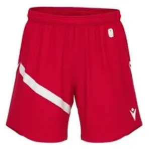 Macron Shen Eco Short Heren - Rood / Wit | Maat: MVendu parbol