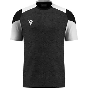 Macron Glory Golem Shirt Korte Mouw Heren - Zwart / Wit | Maat: 5XL pas cher