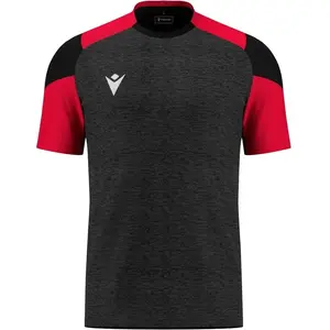 Macron Glory Golem Shirt Korte Mouw Heren - Zwart / Rood | Maat: XLVendu parbol