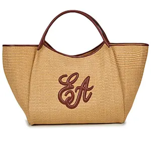 Sac a main Emporio Armani SHOPPING STRAW L femme