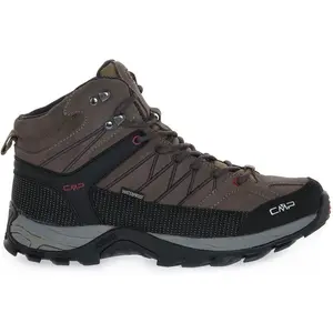 CMP RIGEL MID TREKKING SHOES WP - Men's Homme Chaussures de randonnée, Torba-Antracite, 47 EU