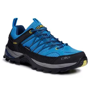 CMP Chaussures De Marche Cmp  Rigel Low Trekking Shoes Wp 3q54457 - Bleu - 47 pas cher