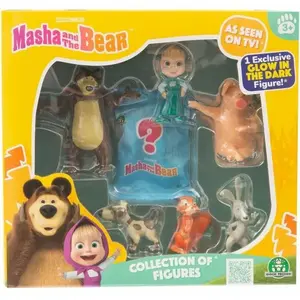 Giochi Preziosi Masha Et Michka - Coffret Figurines Multipack (6 F pas cher