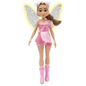 Poupée Winx avec ailes lumineuses - Flora - 26 cm - Dès 3 ans   WNX782 pas cher