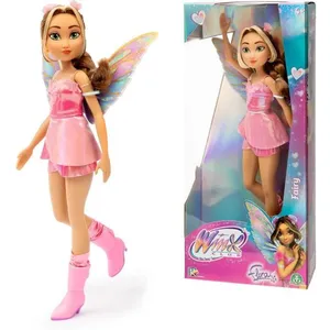 Poupée Winx - Série Fairy Flora - 26 cm - Dès 3 ans   WNX763 pas cher
