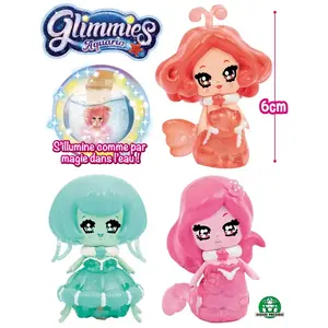 Geomag Glimmies - Blister 3 Glimmies Aquaria 6 Cm (Dont 2 Glimmies Exc... pas cher