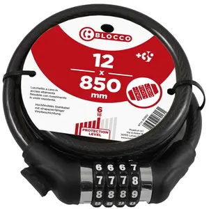 Blocco Antivol à Câble 12 x 850 mm pas cher
