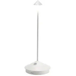 ZAFFERANO PINA PRO - LAMPE DE TABLE LED À INTENSITÉ VARIABLE EN ALUMIN pas cher
