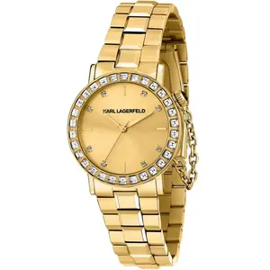 Karl Lagerfeld Montre Pour Femme Crystals 33mm 5atm Quartz/analogical