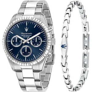 Maserati, Montre, R8853100047, Argent, (Horloge analogique, 43 mm) pas cher