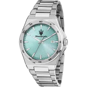 Maserati, Montre, Velocita Slim, Argent, (Montre analogique, 41 mm) pas cher