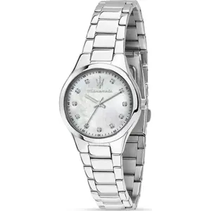 Comparateur de prix : Montre Femme MASERATI ATTRAZIONE en Acier - Gris - Quartz - 3 Atm - Chic