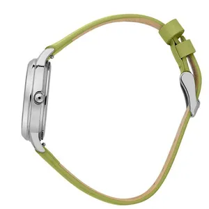 Montre Femme OUI&ME en Cuir Vert - 241355 pas cher