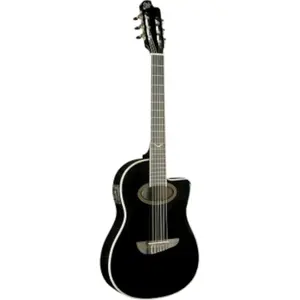 EKO NXT-N100CWE-BLK elektrisch-akoestische klassieke gitaar pas cher