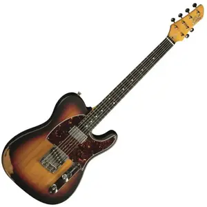 Eko TERO-RELIC-SB - Guitare electrique Type Tele Tero Relic Sunburst pas cher