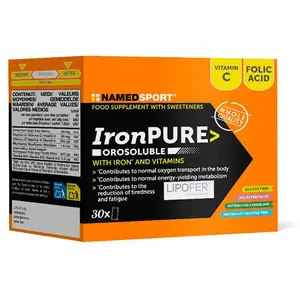 Named Sport Complément Alimentaire Ironpure Orosuble 1.3g 30 Unités pas cher