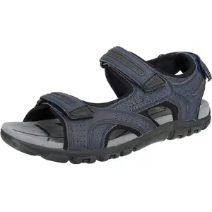 Geox Sandales Geox U S.Strada D U8224d 0bc50 C4422 - Bleu Marine - 46 pas cher