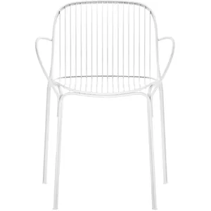 Kartell Hiray Tuinstoel Met Armleuningen Wit pas cher