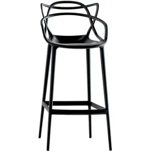 Kartell Tabouret Masters Stool H 75 Cm (Noir - Technopolymère Thermopl... pas cher