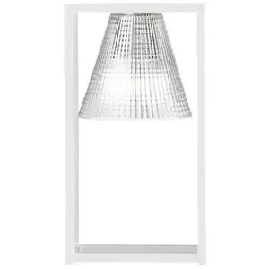 LIGHT AIR-Lampe à poser H32cm Transparent Kartell | designé par Eugeni QuitlletVendu parrakuten