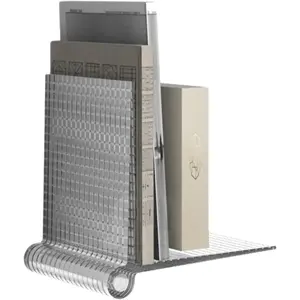 Kartell Set De 2 Étagères Kite Shelves (Cristal - Technopolymère Thermoplastique Transparent) pas cher