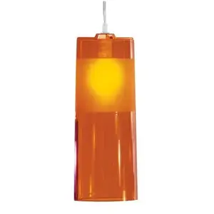 Kartell Suspension Easy Plastique Orange - Kartell pas cher