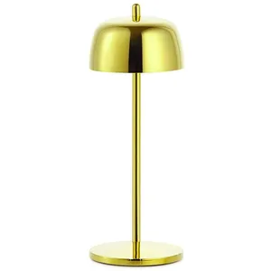 Lampe de table led Zafferano circe Or Brillant rechargeable et dimmableVendu parmanomano