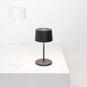 Zafferano, Lampe Olivia Mini, Lampe de Table Portable et Rechargeable ...