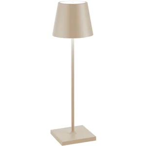 ZAFFERANO Lampe de table LED rechargeable et dimmable Poldina Pro Sand... pas cher