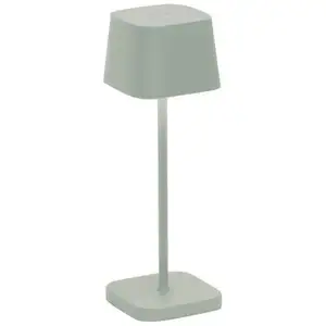 BENEITO FAURE Ofelia pro micro led lampe de table Salvia rechargeable et dimmable - Zafferano pas cher