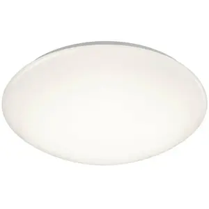FRANKYSTAR Plafonnier LED Pollux avec détecteur de mouvement, diffuseur en métacrylate blanc, IP44, D. 40cm pas cher