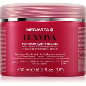 Medavita Luxviva Post Color Acidifying Mask 500ml NEW