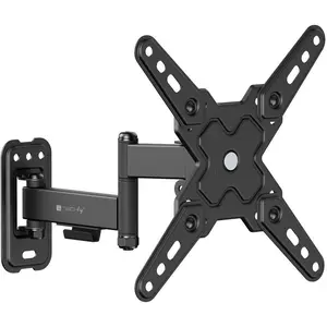 Techly ICA-LCD 422 (Mur, 42", 20 kg), Support mural TV, Noir pas cher