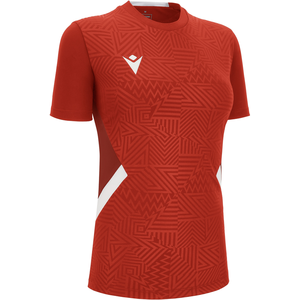 Maillot femme Macron Skat - rouge/blanc - S pas cher