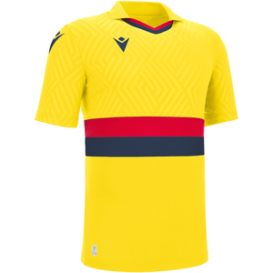 Maillot Macron Charon Eco - jaune/rouge - XS pas cher