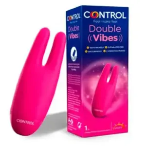 CONTROL Double vibes stimulateur clitoris avec double pointe vibrante pas cher